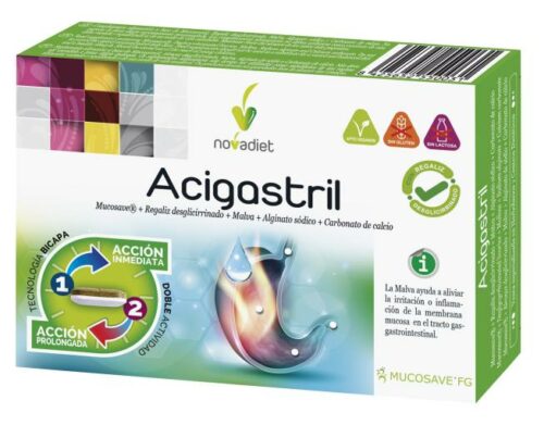 digestivos ACIGASTRIL 30 COMPRIMIDOS