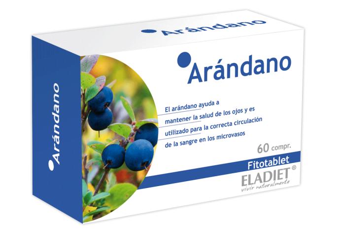 jaleas y energeticos ARANDANO  60 comp de 330 mg