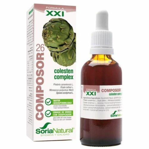 extractos de plantas COMPOSOR 26 COLESTEN COMPLEX S. XXI 50ML