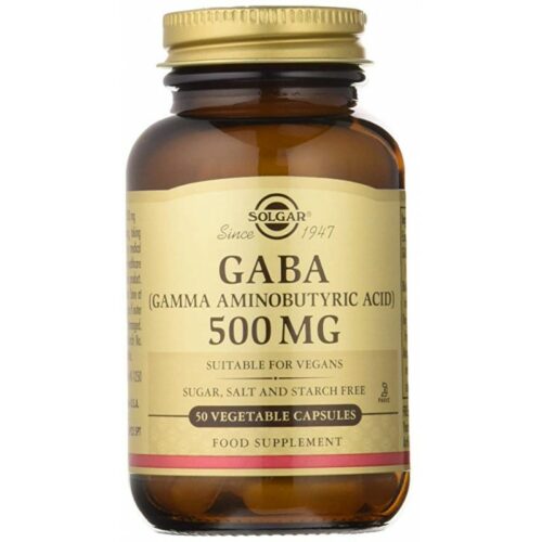 jaleas y energeticos GABA 500MG 50 CAPSULAS VEGETALES