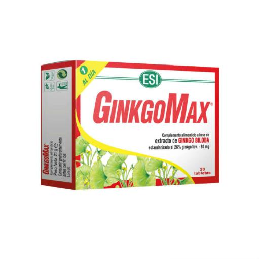 jaleas y energeticos GINKGOMAX (30TABL.)*