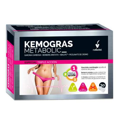 control de peso KEMOGRAS METABOLIC 30 caps