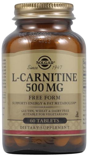 control de peso L-CARNITINA 500MG 60 COMPRIMIDOS