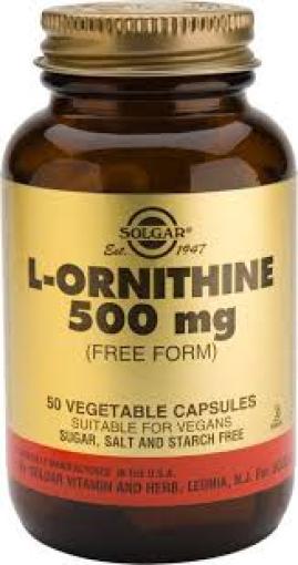 aminoácidos L-ORNITINA 500MG 50CAPS